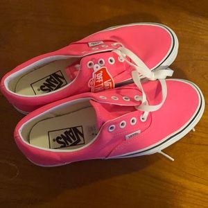 Pink Vans size 7